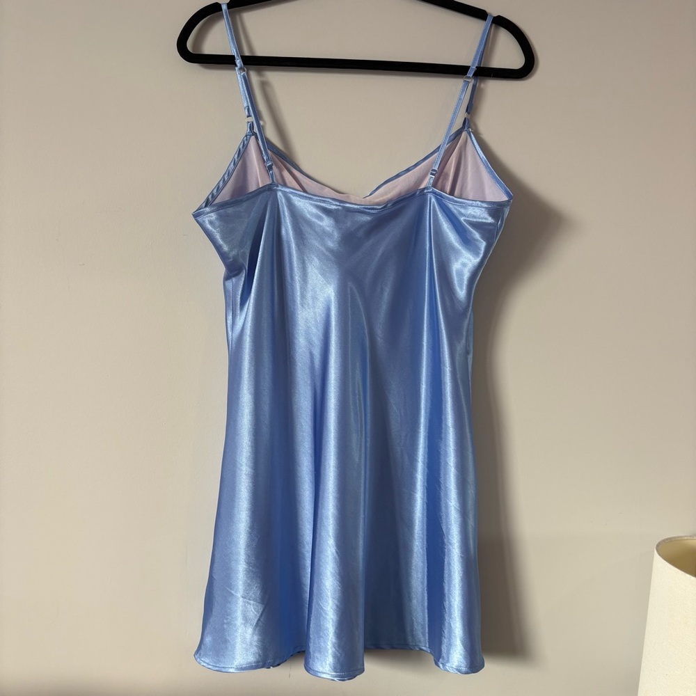 Y2K La Senza Blue Nightgown / Cat Slip Dress 🩵🐈 - Picture 7 of 9